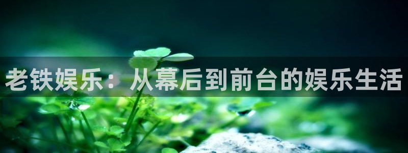 万赢娱乐com：老铁娱乐：从幕后到前台的娱乐生活