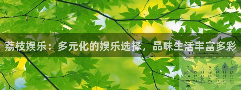 万赢娱乐电子游戏官网：荔枝娱乐：多元化的娱乐选择，品味生活丰富多彩