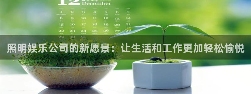 万赢娱乐退款怎么退：照明娱乐公司的新愿景：让生活和工作更加轻松愉悦