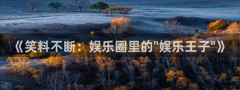 万赢娱乐吧：《笑料不断：娱乐圈里的\